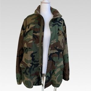 MILITARY Women's Camouflage Utility Jacket size Small
